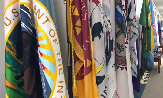 hall of flags bia doi photo