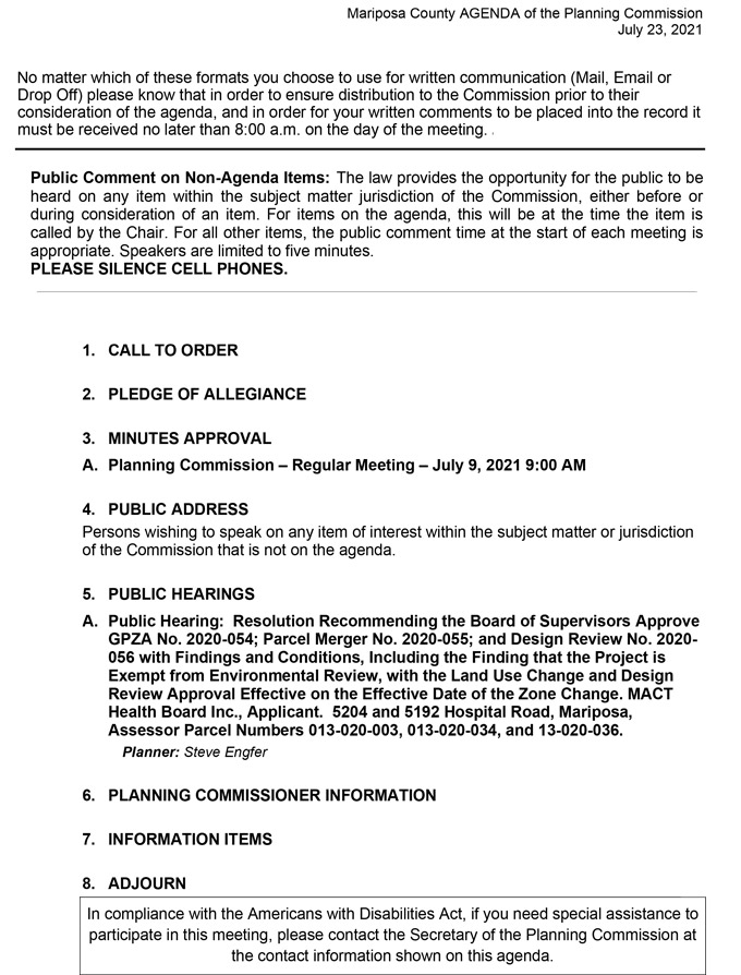 2021 07 23 Planning Commission 2