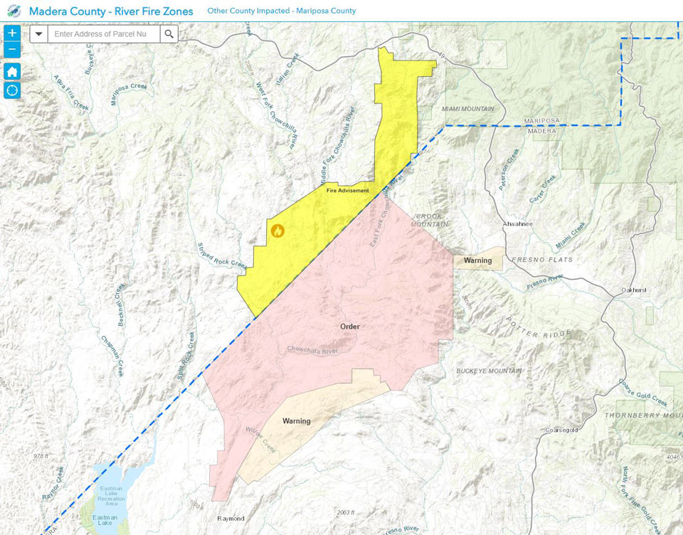 7 13 21 Madera County fire map