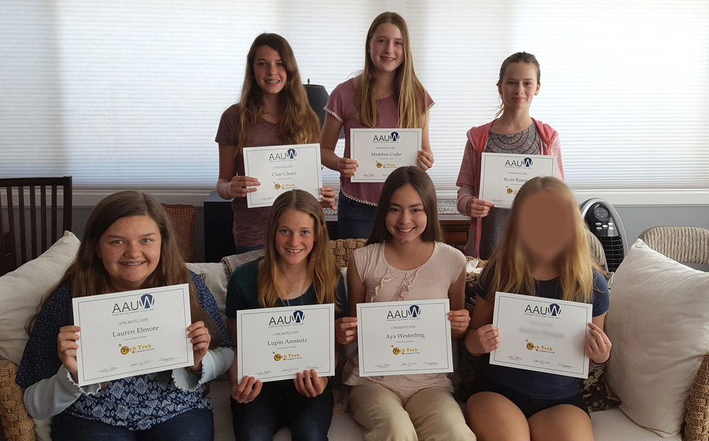 AAUW TechTrekCampers