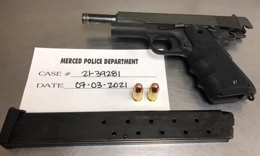 MPD arrest gun