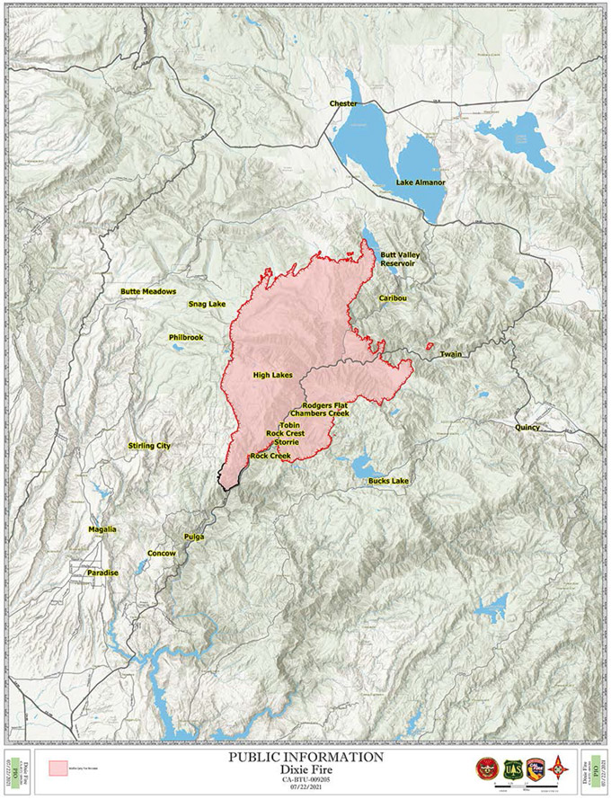 dixie 7 22 pm map