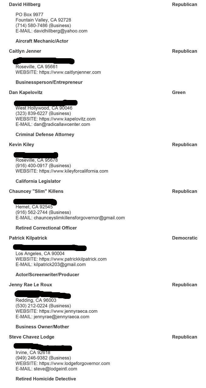 notice to candidates 32