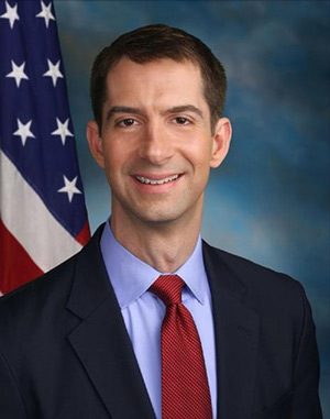 tom cotton senator arkansas official photo