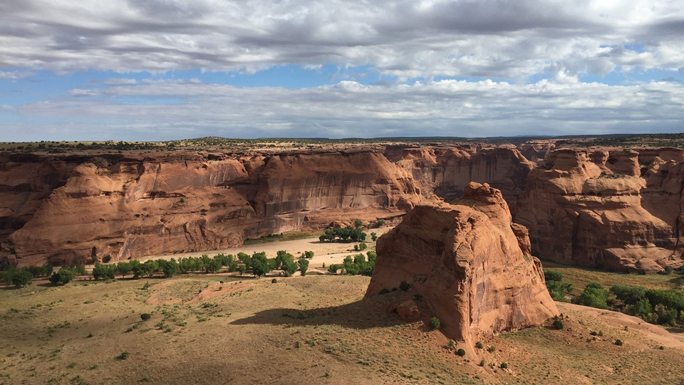 Canyon de Chelly National Monument credit nasa jpl
