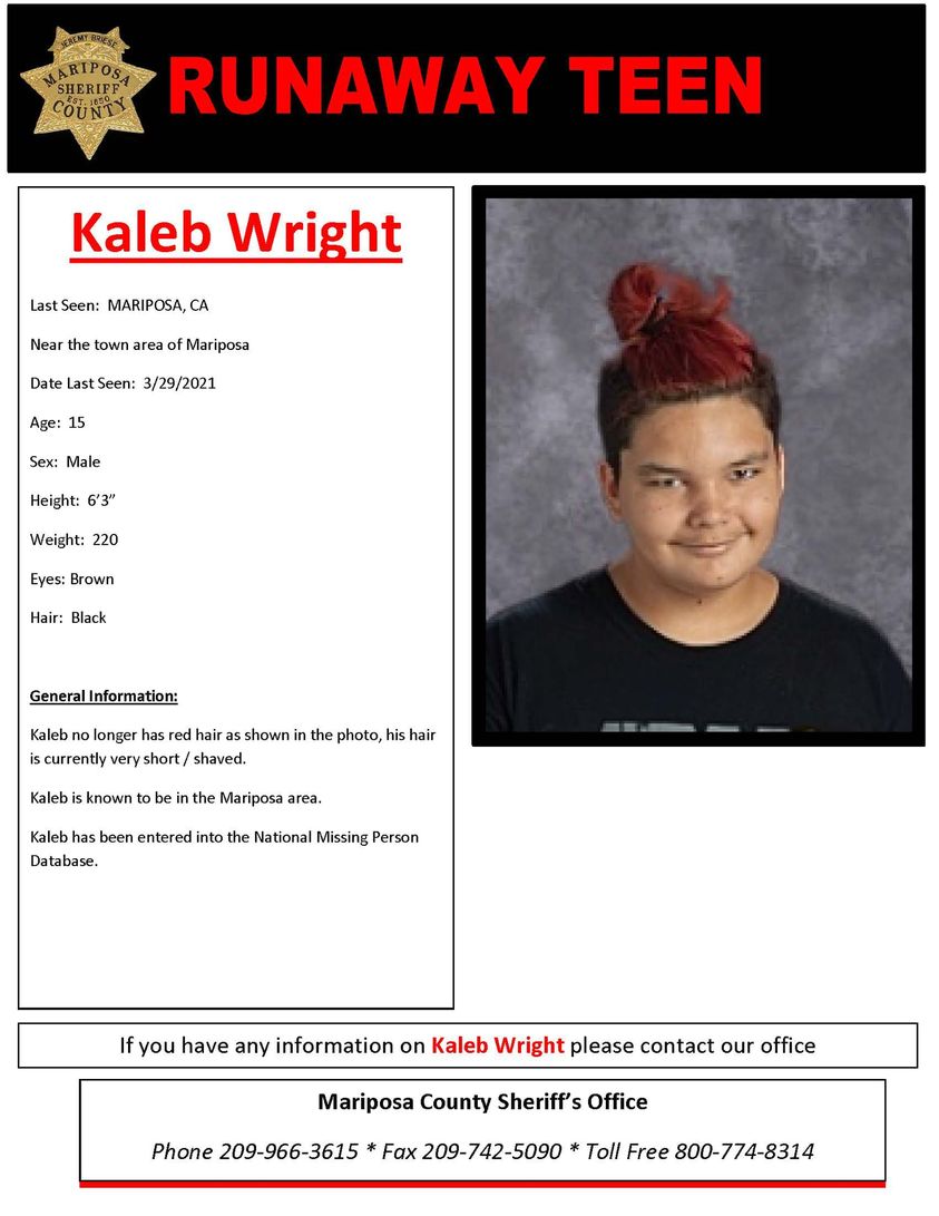 kaleb wright mariposa