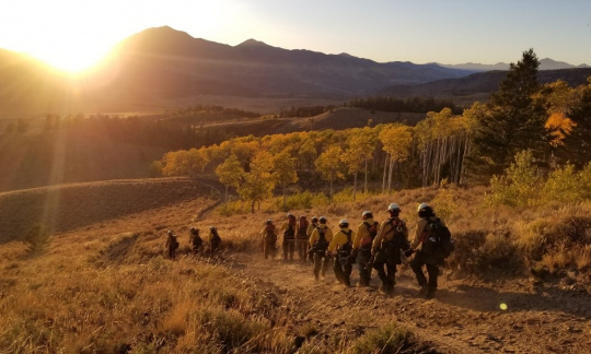 bia navajo region fire crew decker fire