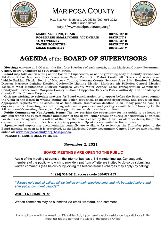 2021 11 02 Board of Supervisors 1