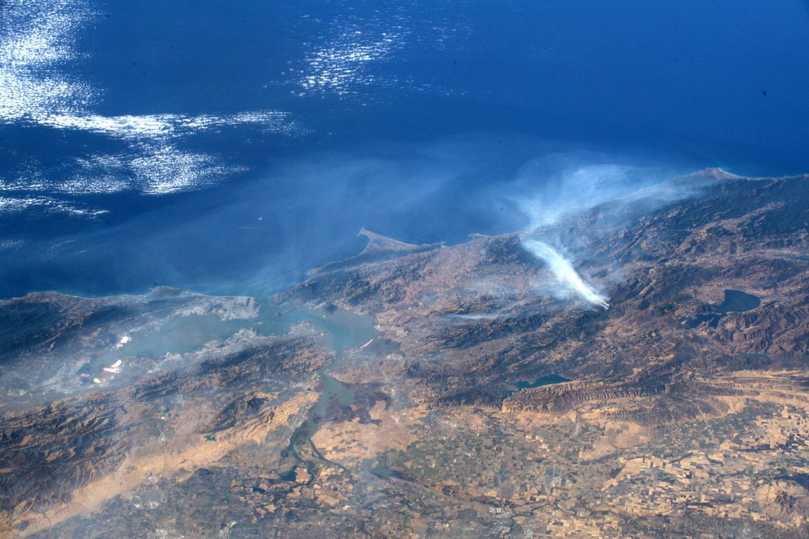 Rong Fu wildfire photo credit NASA hero