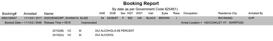 mariposa county booking report for november 14 2021.1
