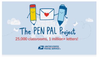 usps pen pal project
