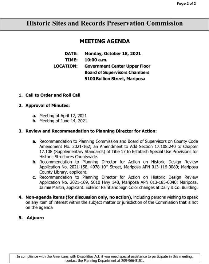 2021 10 18 Historic Sites and Records Preservation Commission 2