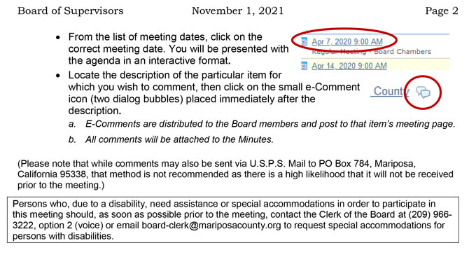 2021 11 01 Board of Supervisors 2
