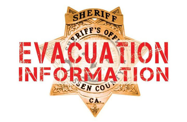 Lassen Sheriff EVAC