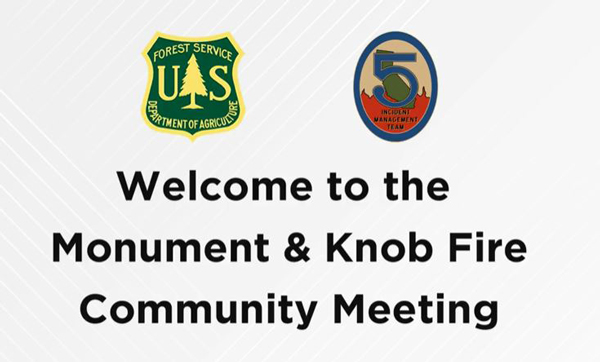 MONUMENT KNOB FIRE VIRT MEETING