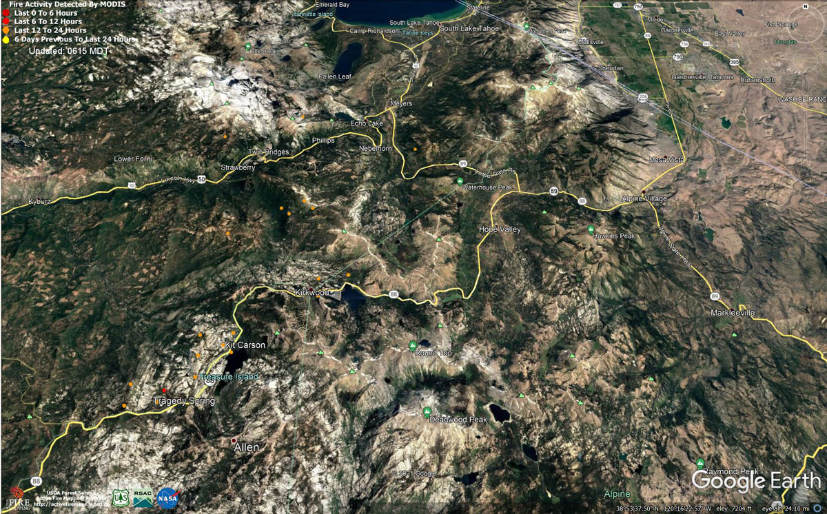 caldor95modis
