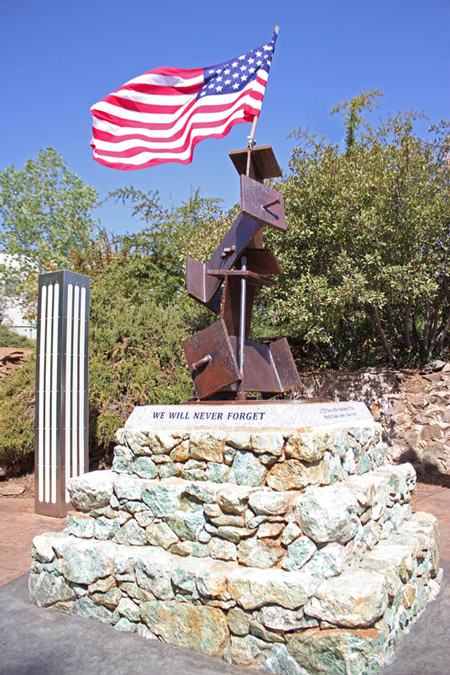 september 11 2016 flags at art park mariposa california