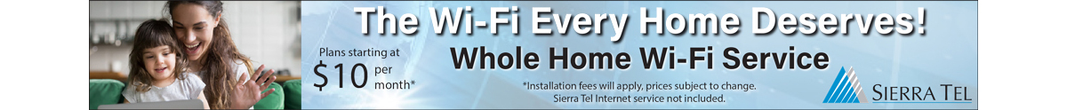 Sierra Tel Offers... Enhanced Wi-Fi Coverage for Your Home