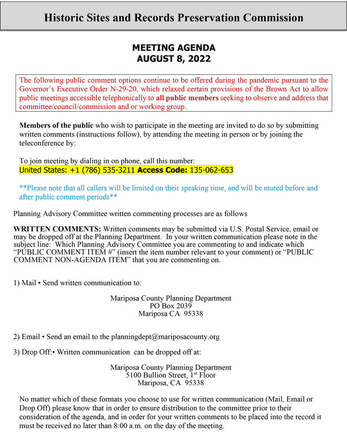 2022 08 08 Historic Sites and Records Preservation Commission 1