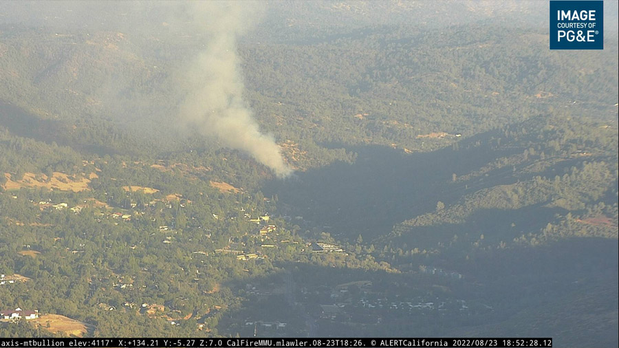 8 23 22 Miller Fire start