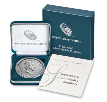 Millard Fillmore Presidential Silver Medal