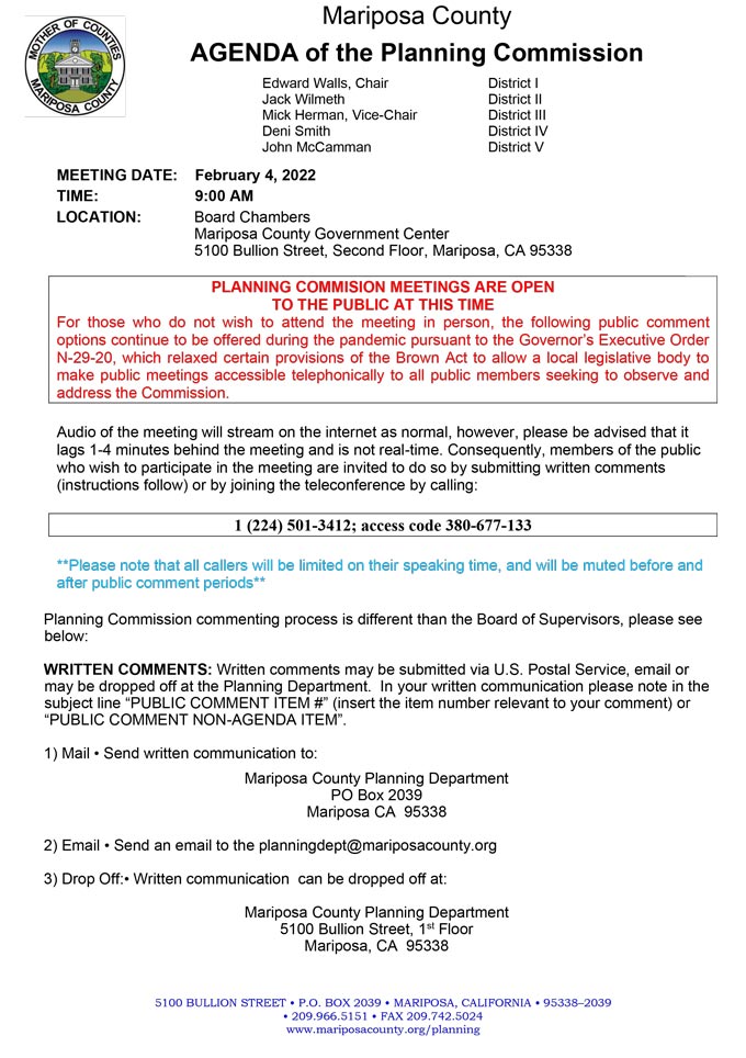 2022 02 04 Planning Commission 1