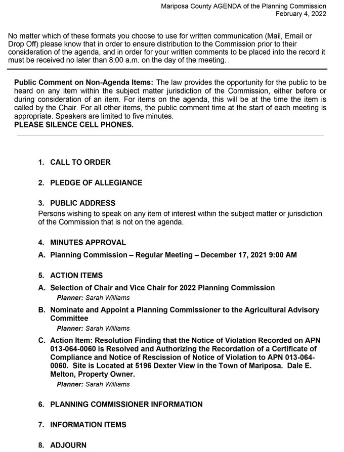 2022 02 04 Planning Commission 2