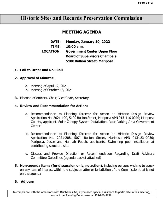 2022 01 10 Historic Sites and Records Preservation Commission 2