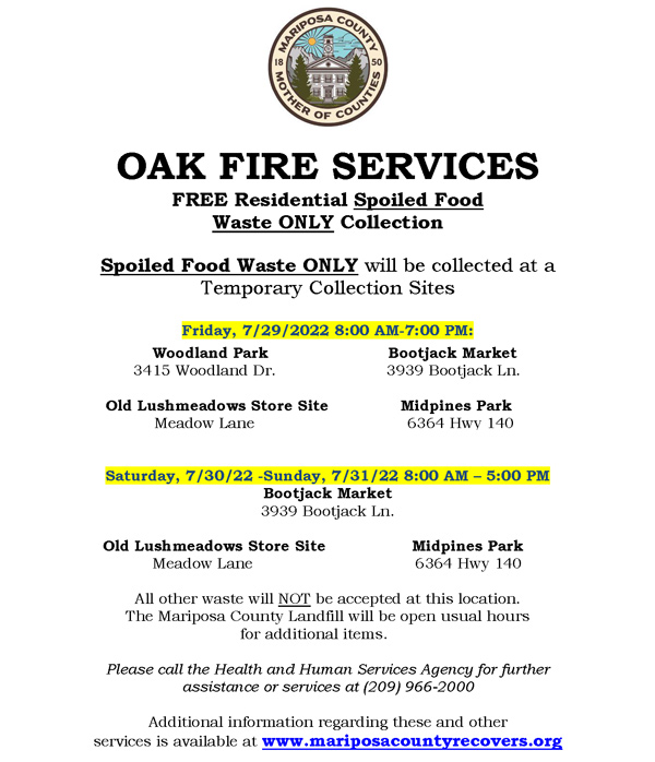 7 29 22 Oak Fire food