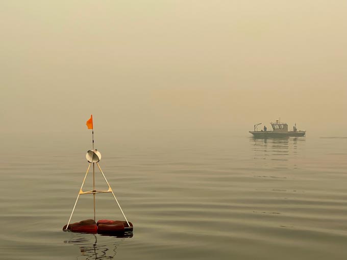 buoy UC Davis Tahoe Environmental Research Center
