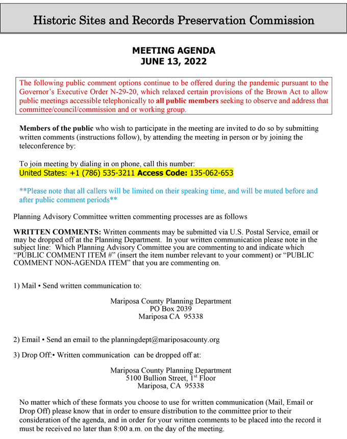 2022 06 13 Historic Sites and Records Preservation Commission 1