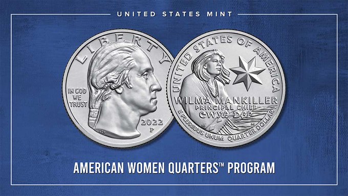 us mint wilma mankiller quarter