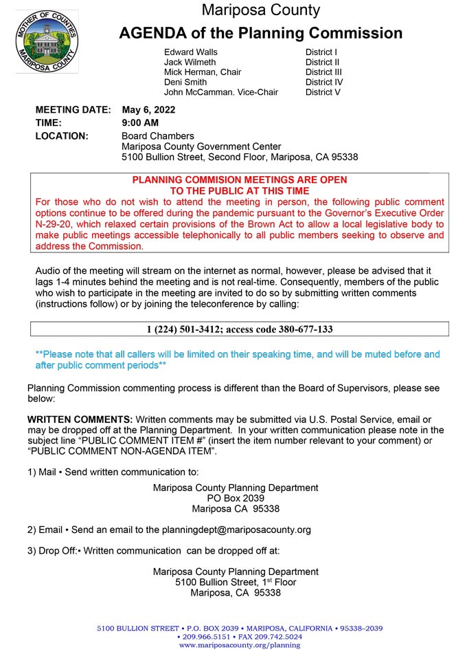 2022 05 06 Planning Commission 1