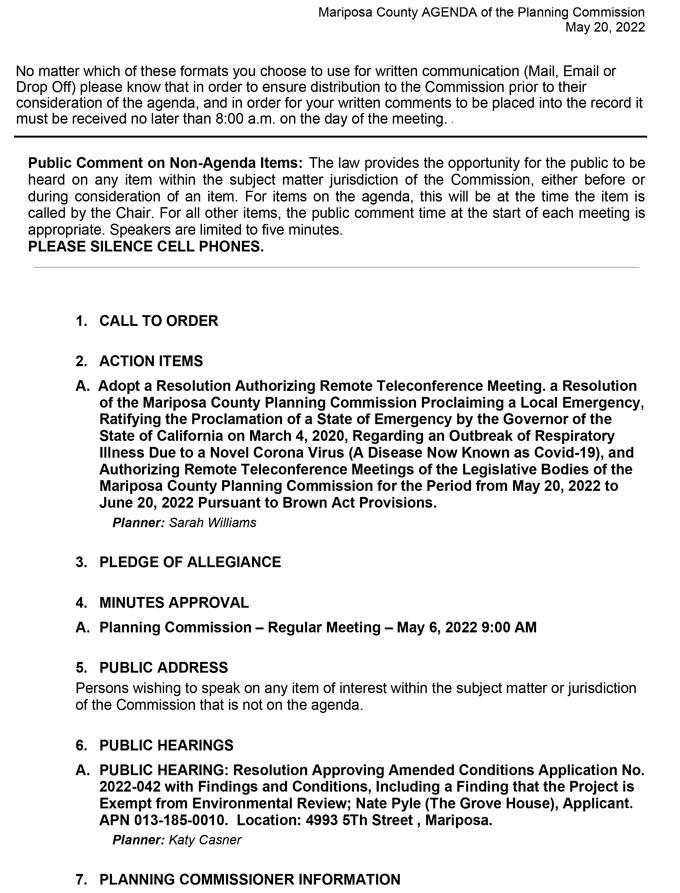 2022 05 20 Planning Commission 2