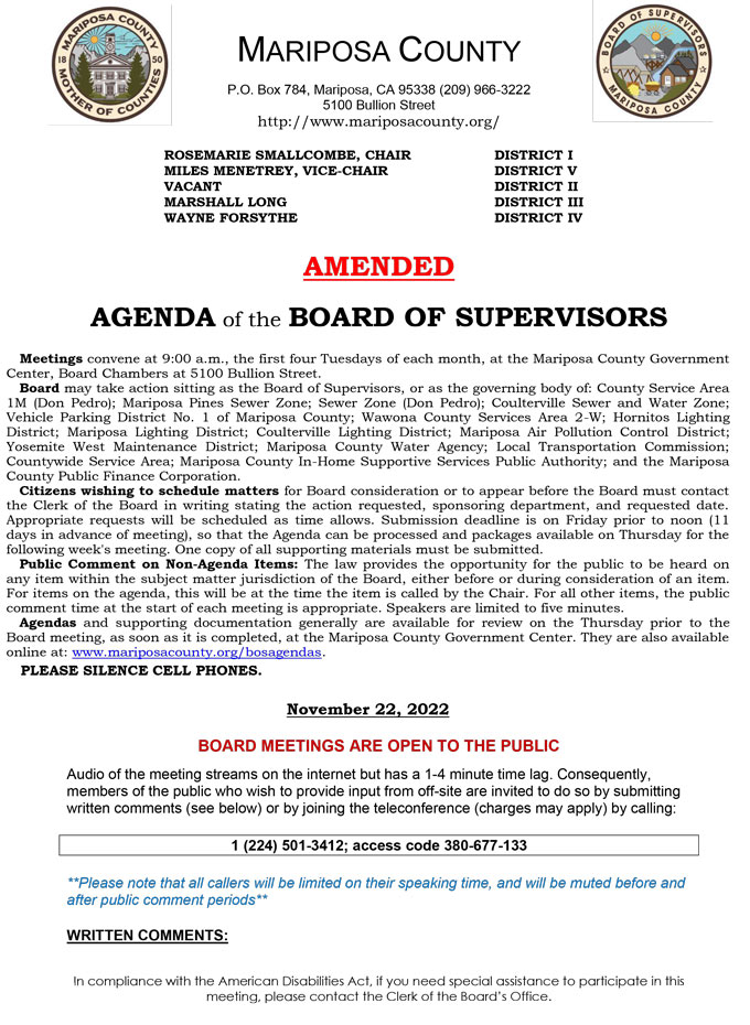 2022 11 22 Board of Supervisors 1