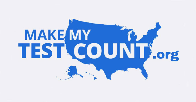 make my test count logo