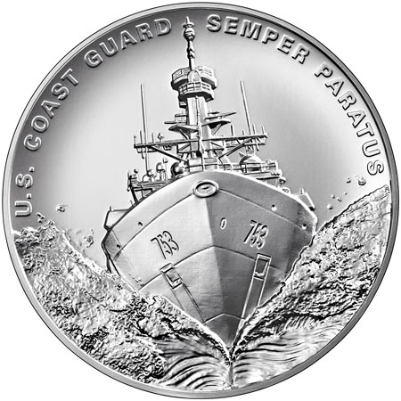 1 us armed forces silver medal us coast guard obverse
