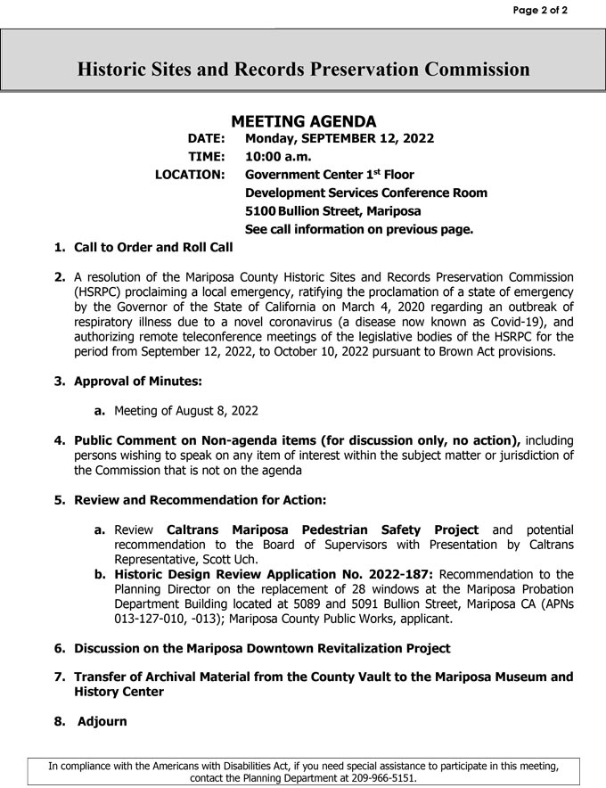 2022 09 12 Historic Sites and Records Preservation Commission 2