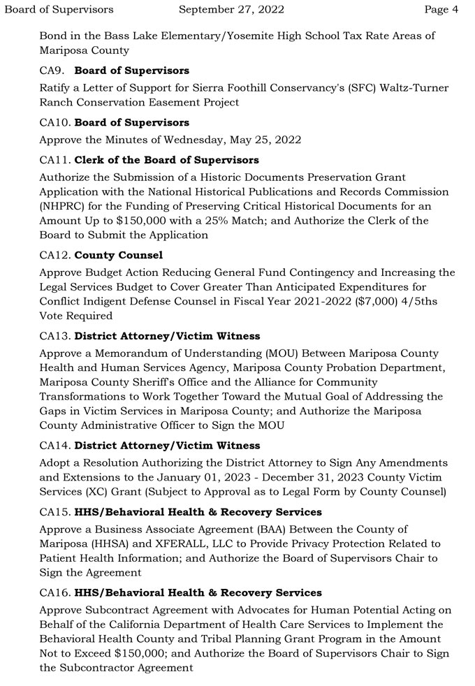 2022 09 27 Board of Supervisors 4