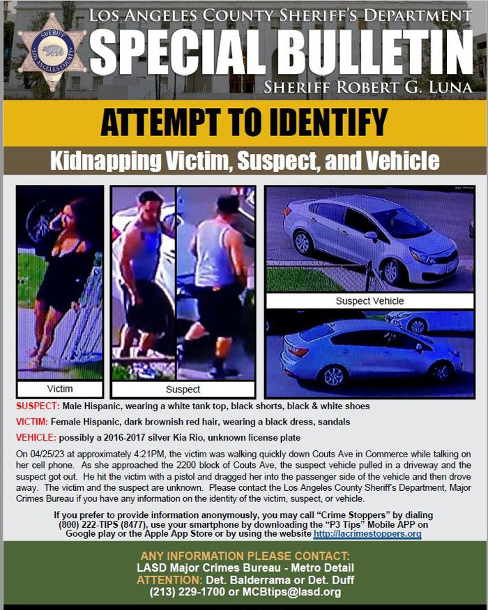 LASD kidnapping