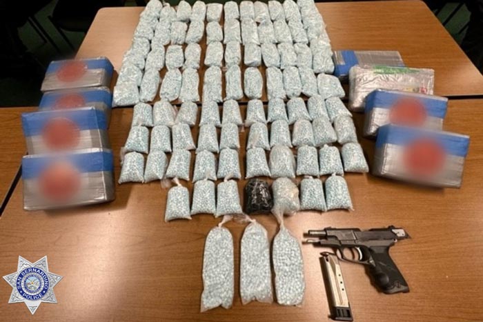 SBPD fentanyl pills powder