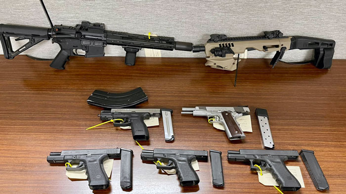 TCSO gang guns