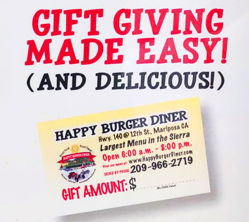 Happy Burger card 500