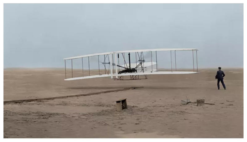 wright brothers. flight