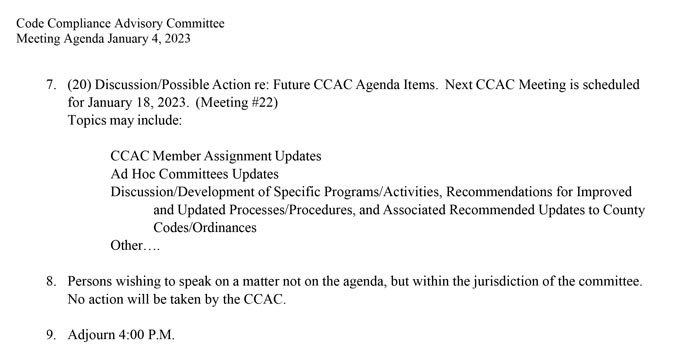 2023 01 04 Code Compliance Advisory Committee 3