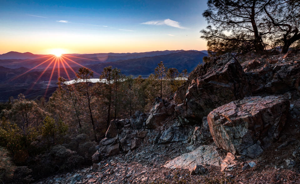 Condor Ridge Sunset Over Serpentine Bob Wick