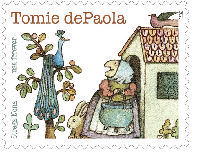 usps celebrates award winning childrens book author and illustrator tomie depaola 1