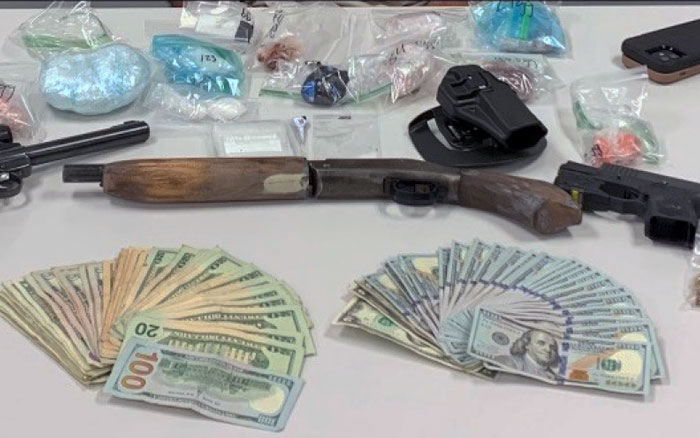 VCSO gun arrest