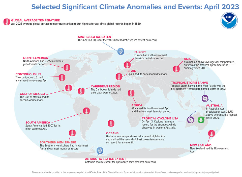noaa514 5April2023GlobalSignificantClimate EventsMap