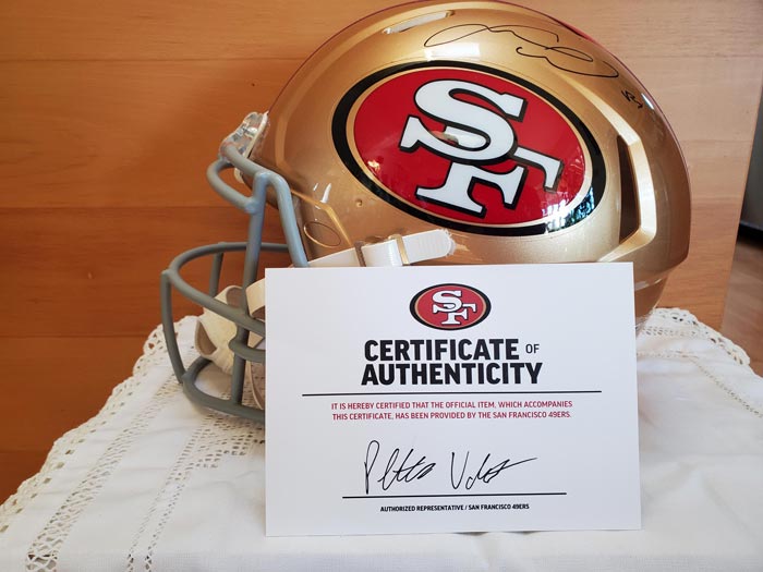 JCF 49er helmet